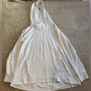 Lululemon White Hooded Sweatshirt